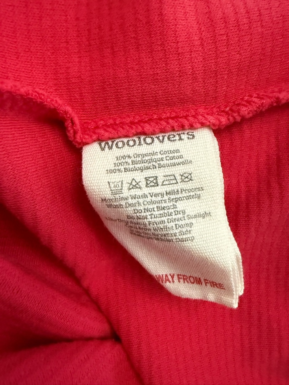 NWT Woolovers Ottoman Rib Jersey Dress size 8 - Picture 6 of 6